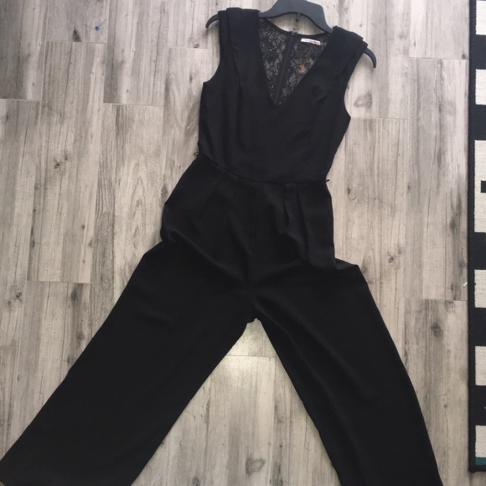 Mustard Seed Lace Back Jumpsuit - Picture 6 of 7